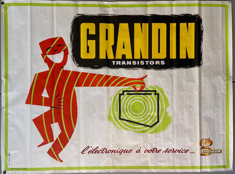 Link to  Grandin Transistors PosterFrance, c. 1965  Product