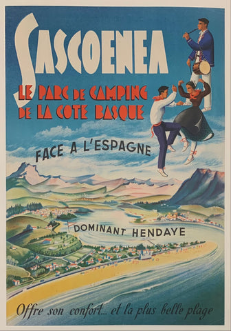 Link to  Sascoenea Le Parc de Camping de La Cote Basque ✓France, C. 1955  Product