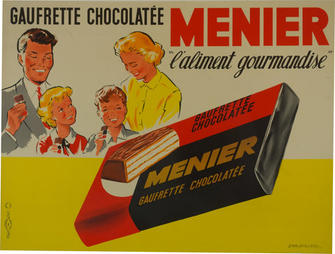Fabrication Du Chocolat Poulain – Poster Museum