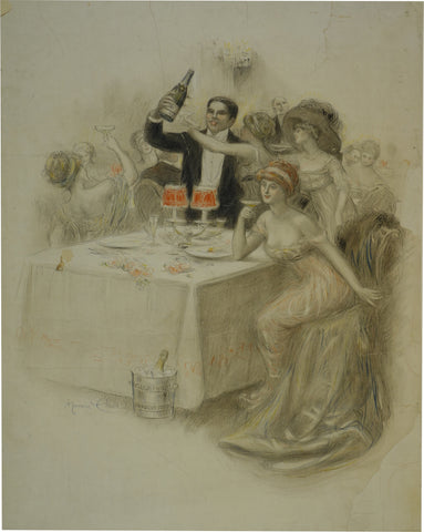 Link to  Champagne - Edouard AubéFrance c. 1885  Product