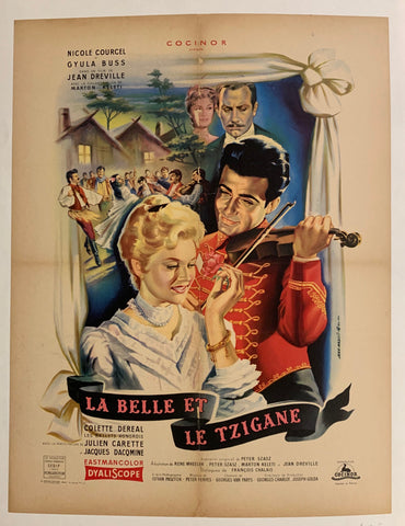 Link to  La Belle Et Le Tzigane Film PosterFrance, 1959  Product