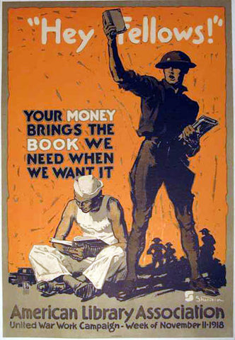 Link to  "Hey Fellows!" PosterUnited State, 1917  Product