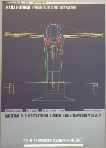 Link to  Museum Für Gestaltung Zürich Kunstgewerbemuseum Riehe Schweizer Design-Pioniere 1Switzerland, 1984  Product