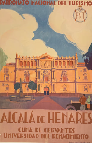 Link to  Alcalá de Henares Poster ✓Spain, c. 1950  Product