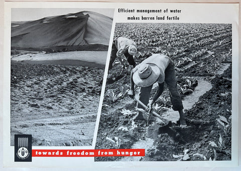 Link to  Freedom From Hunger Water Management Poster1960s  Product