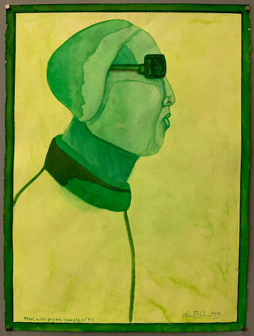 Link to  Paul Kohn 'Man with Green Sunglasses' #59U.S.A., 2016  Product