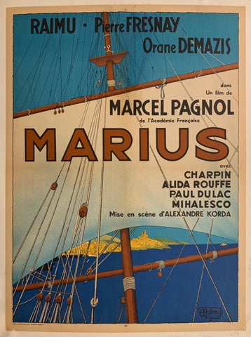 Link to  Marius Film PosterFrance, 1931  Product