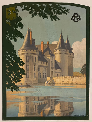 Link to  Midi: Castle on the Water ✓France - c. 1997  Product