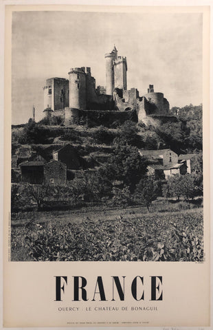 Link to  Quercy: Le Chateau de Bonaguil Poster ✓France, c. 1950  Product