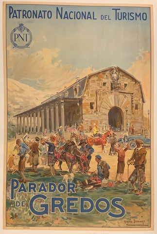 Link to  Parador De Gredos Travel Poster ✓Spain, c. 1930  Product