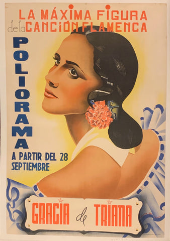 Link to  Gracia de Triana Poster ✓Spain, 1944  Product