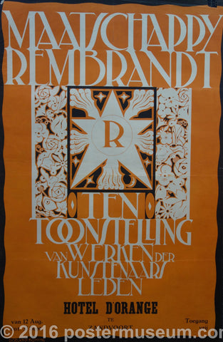 Link to  Maatschappy RembrandtHolland c 1930  Product