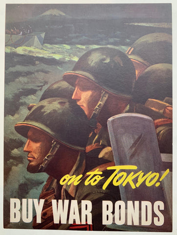 Link to  On to Tokyo! Buy War Bonds.USA, 1944  Product