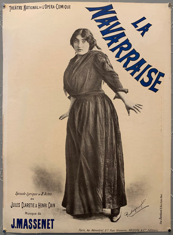 Link to  La Navarraise PosterFrance, c. 1895  Product