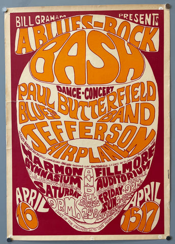 Link to  A Blues-Rock Bash PosterU.S.A., 1966  Product