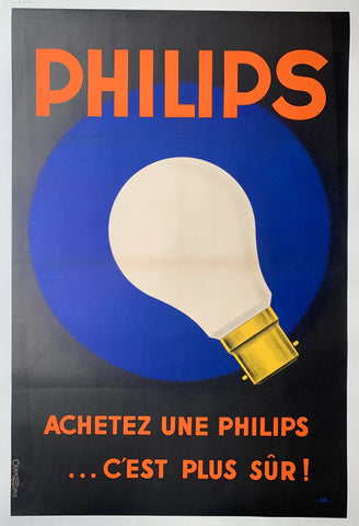 Link to  Philips Advertising PosterFrance, c. 1940s  Product