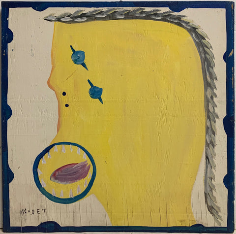 Link to  Yellow and Blue Mose Tolliver PaintingU.S.A., c. 1995  Product