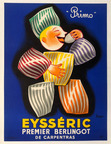Link to  Eysseric (Blue) PosterFrance, c. 1950's  Product