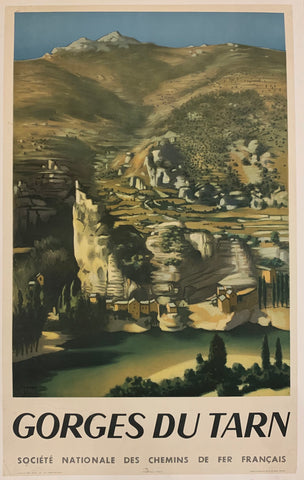 Link to  Gorges Du Tarn Travel Poster ✓France, 1955  Product
