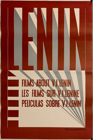 Link to  Films About V.I. Lenin PosterSoviet Union, c. 1950  Product