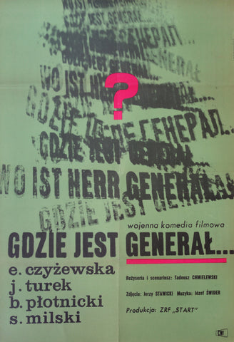 Link to  Gdzie Jest General (Where is The General)Poland 1963  Product
