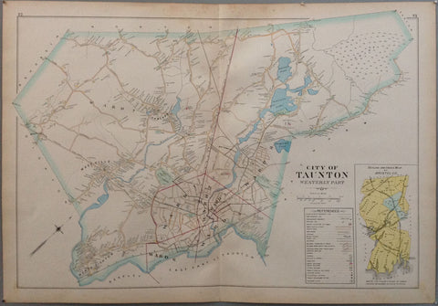 Link to  City of Taunton - Westerly partU.S.A 1895  Product