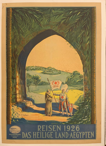 Link to  Das Heilige Land-Aegypten Travel Poster ✓Germany, c. 1926  Product