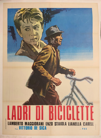 Link to  Ladri Di Biciclette PosterITALIAN FILM, 1948  Product