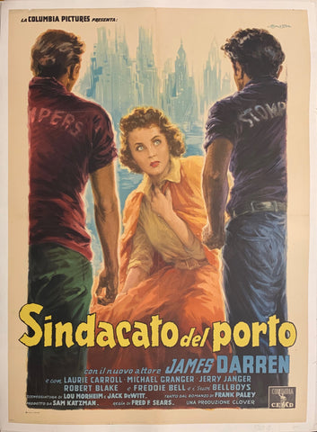 Link to  Sindicato del Porto PosterITALIAN FILM, 1956  Product