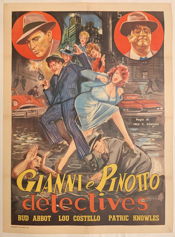 Link to  Gianni e Pinotto Detectives PosterITALIAN FILM, 1942  Product