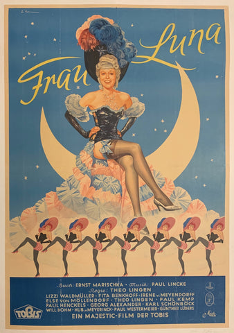 Link to  Frau Luna PosterGERMAN FILM, 1941  Product