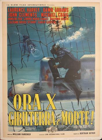 Link to  Ora X Gibilterra O Morte! PosterITALIAN FILM, 1958  Product