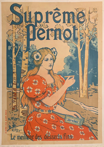 Link to  Supreme Pernot PosterFrance, c. 1911  Product