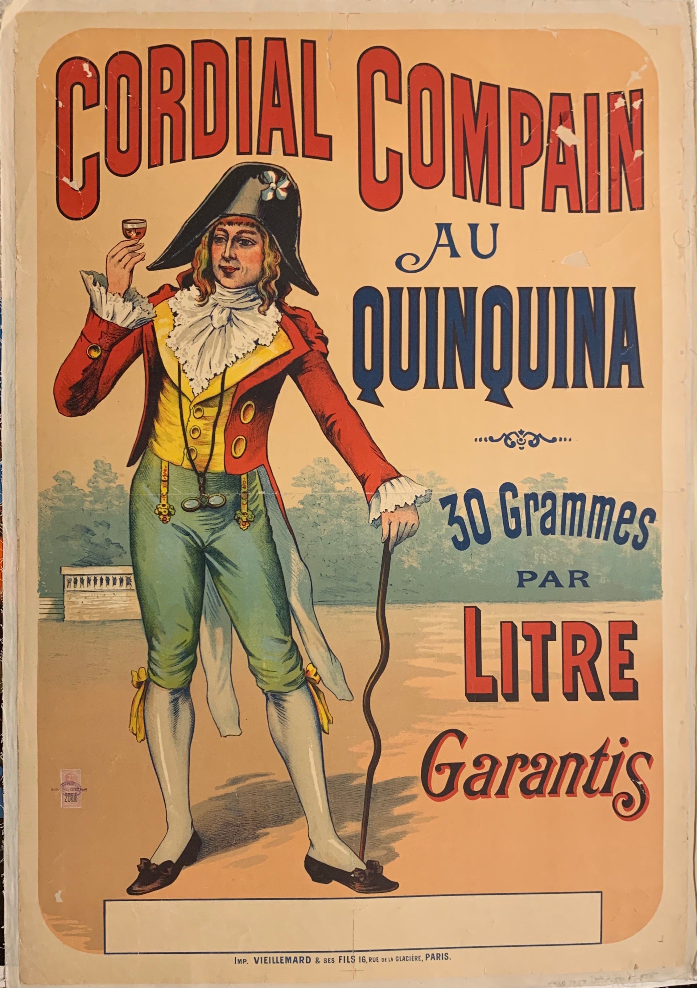Cordial Compain au QuinQuina Poster