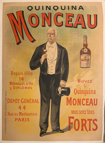 Link to  Quinquina Monceau PosterFrance, c.1895  Product
