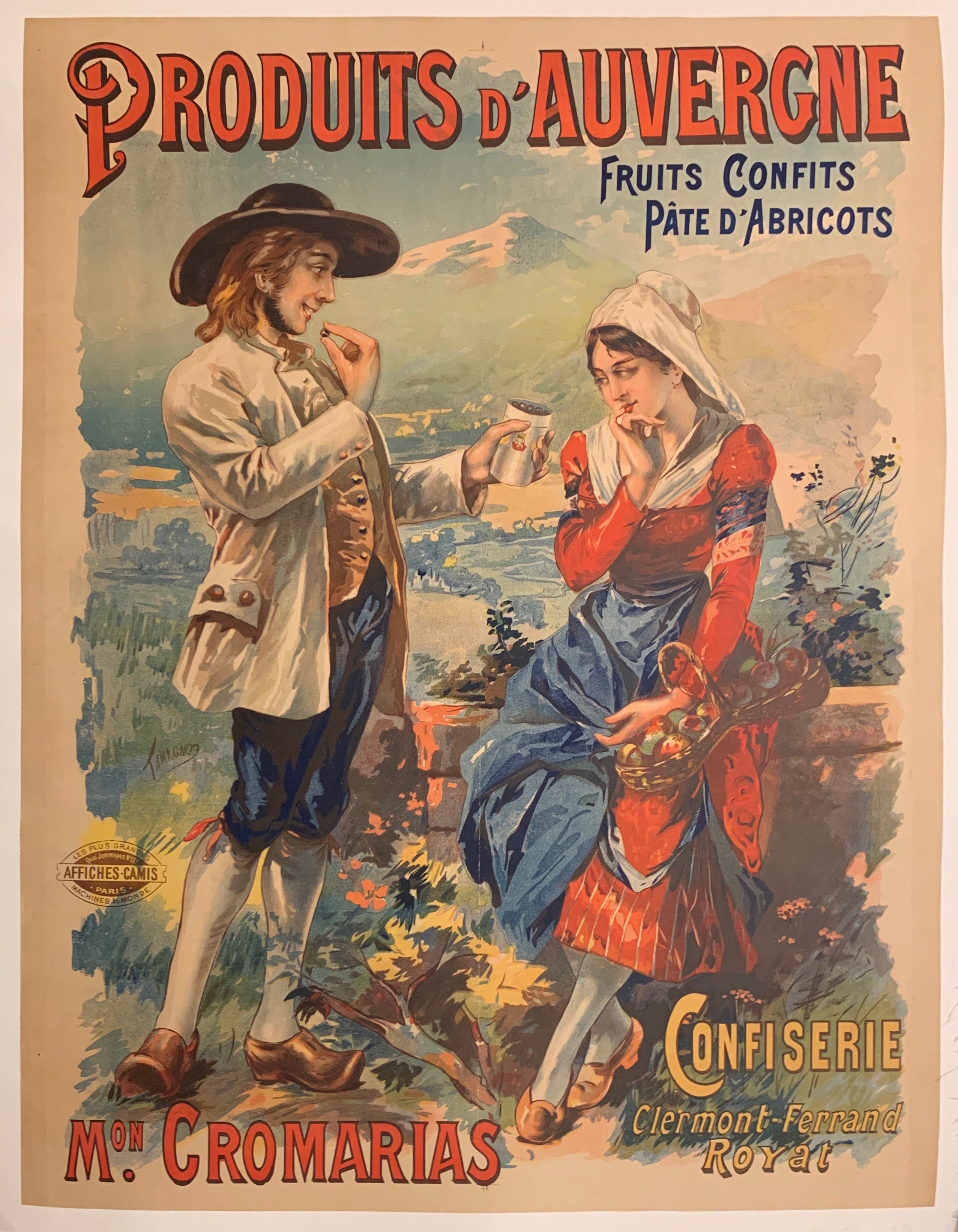 Produits D'Auvergne Poster