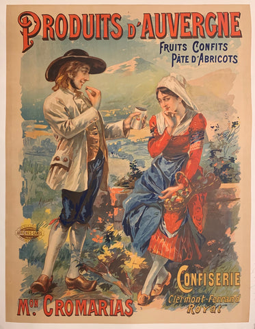 Link to  Produits D'Auvergne PosterFrance, c. 1900  Product