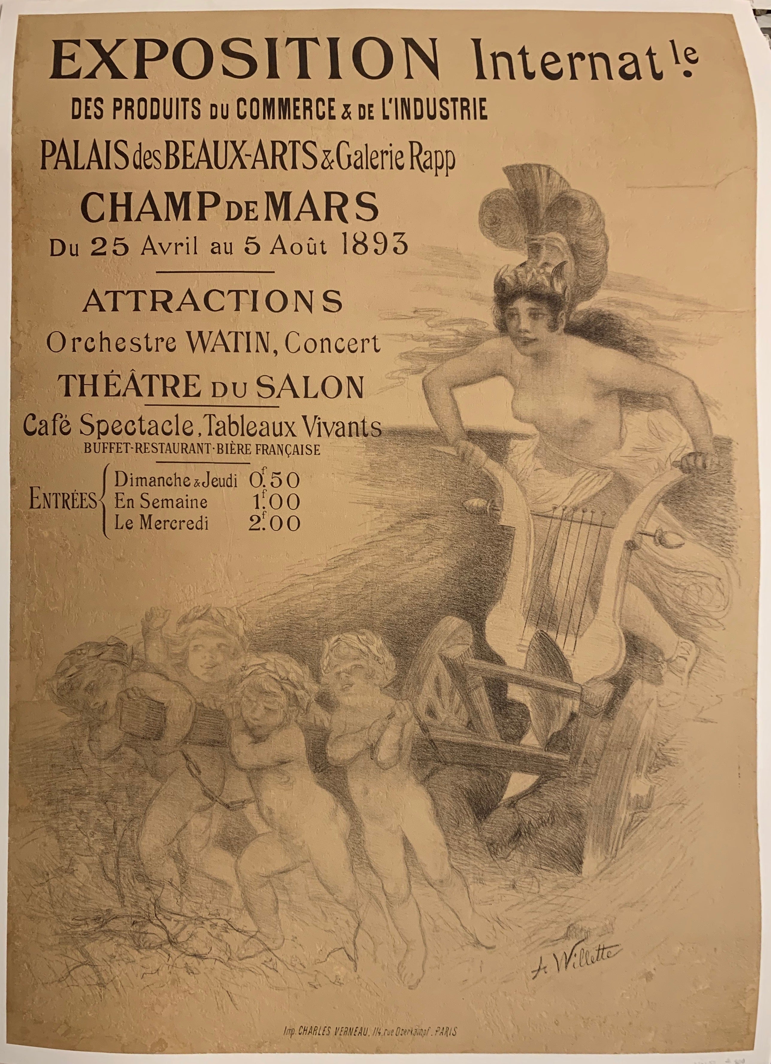 Exposition Internat Poster