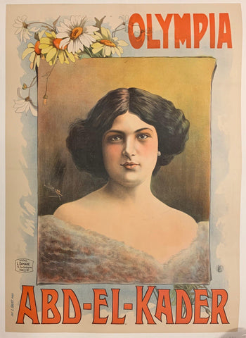 Link to  Olympia Abd-El-Kader PosterFrance, c. 1900s  Product