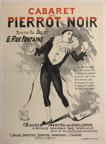 Link to  Cabaret du Pierrot NoirF. Garris  Product