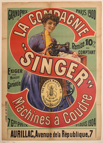 Link to  La Compagnie "Singer"France - 1900  Product