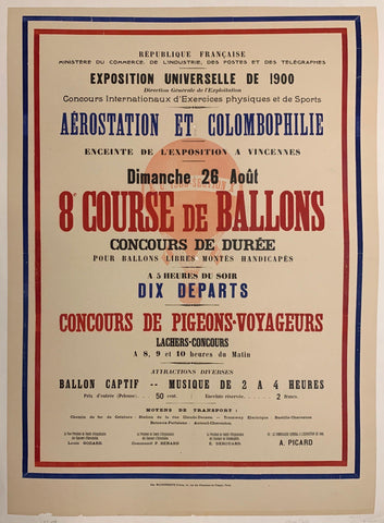 Link to  8e Course de BallonsFrance, C. 1900  Product