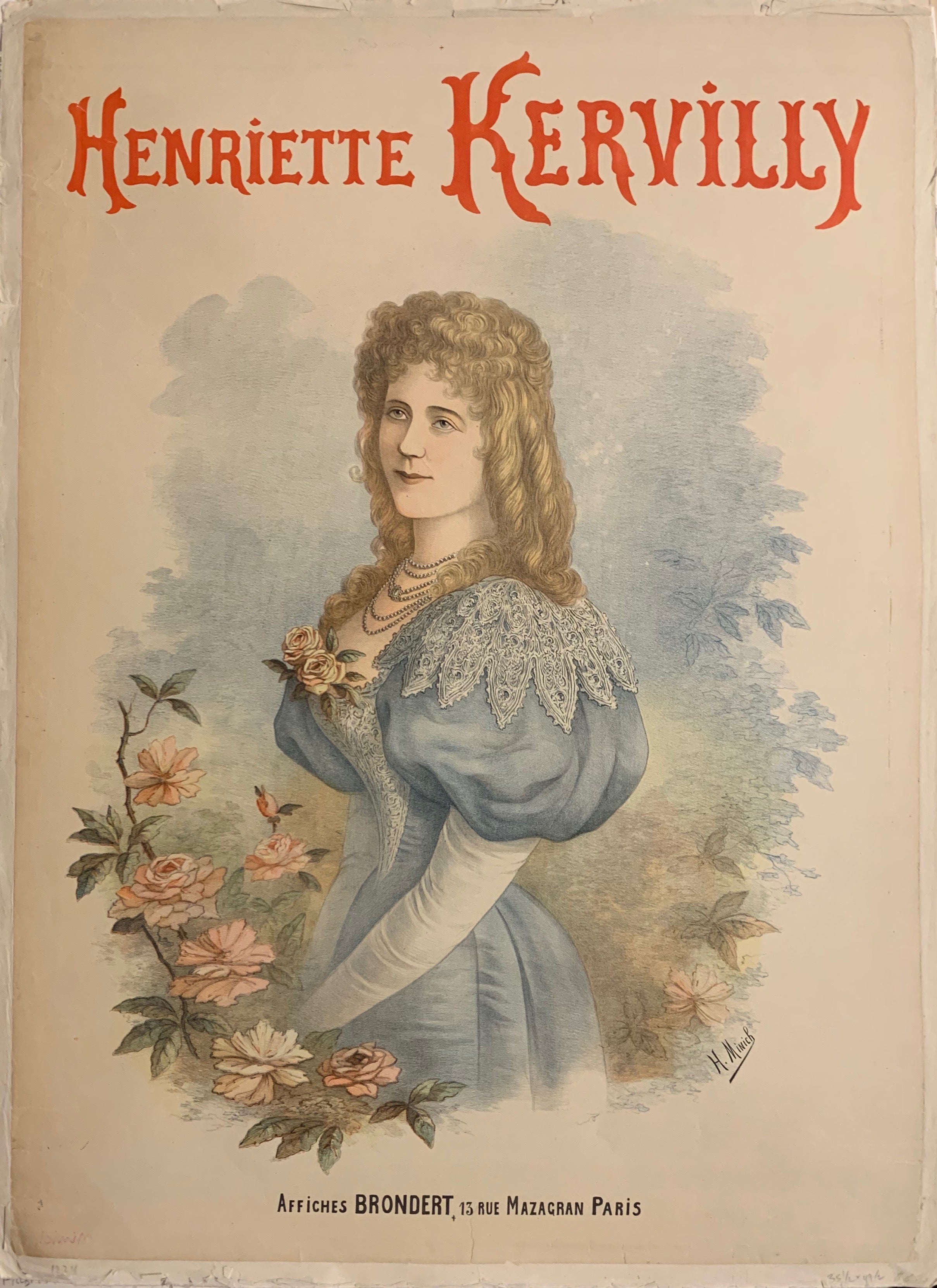 Henriette Kervilly Poster
