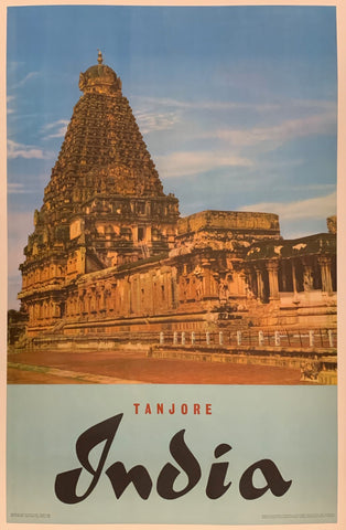 Link to  Tanjore India Travel Poster ✓India, 1958  Product
