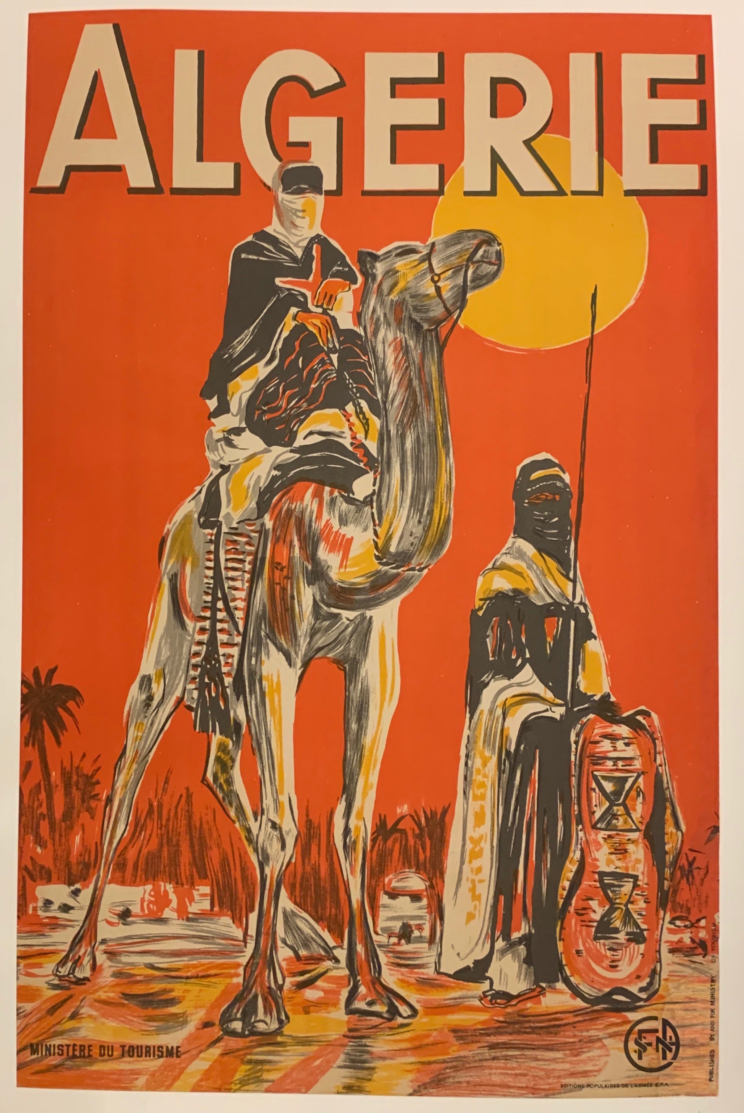 Algerie Travel Poster ✓