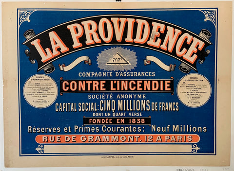 Link to  La Providence Compagnie d'Assurances Contre L'IncendieFrance  Product