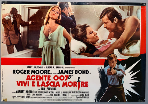Link to  Agente 007: Vivi E Lascia Morire Film PosterITALY FILM, 1973  Product