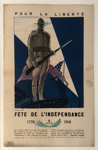 Link to  Fête de L'Indépendance PosterFrance, c. 1918  Product