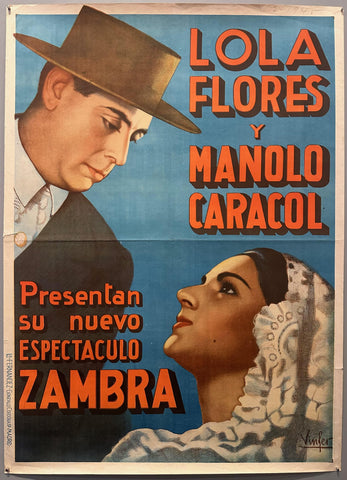 Link to  Zambra Show PosterSpain, 1945  Product