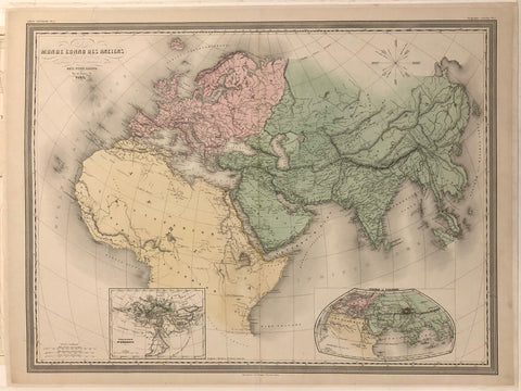 Link to  Monde Connu Des Anciens Map ✓France, c. 1933  Product
